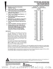 SN54ABT16825WD datasheet pdf Texas Instruments