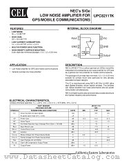 UPC8211TK-E2 datasheet pdf NEC