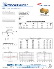 ZNDC-23-2G datasheet pdf Mini-Circuits