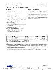 K4M511533E-YC datasheet pdf Samsung Electronic