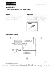 KA78R05YDTU datasheet pdf Fairchild Semiconductor