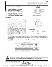 LT1009D datasheet pdf Texas Instruments