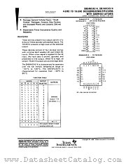 SN54HC4514 datasheet pdf Texas Instruments