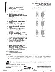 SN54LVTH162245WD datasheet pdf Texas Instruments