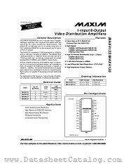 MAX4135EWG datasheet pdf MAXIM - Dallas Semiconductor