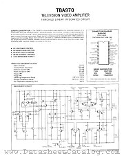 TBA970 datasheet pdf Fairchild Semiconductor