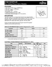 FMC1819P1-01 datasheet pdf Fujitsu Microelectronics