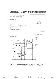 UTC78DXXA datasheet pdf Unisonic Technologies