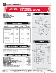 AC1508 datasheet pdf Cougar Components
