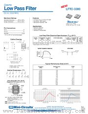 LFTC-3300 datasheet pdf Mini-Circuits