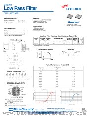 LFTC-4000 datasheet pdf Mini-Circuits