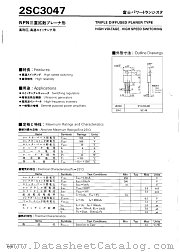 2SC3047 datasheet pdf Fuji Electric