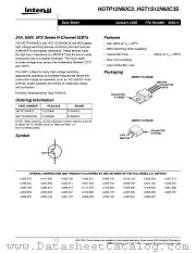 HGTP12N60C3 datasheet pdf Intersil