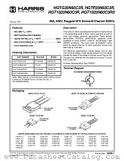 HGTG20N60C3R datasheet pdf Fairchild Semiconductor