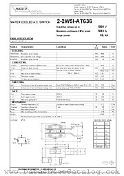 2-2W5I-AT636 datasheet pdf Powerex Power Semiconductors