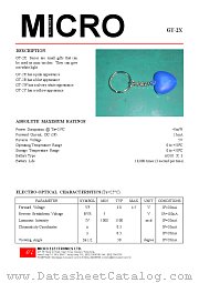 GT-2R datasheet pdf Micro Electronics