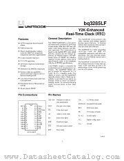 BQ3285LF-SS datasheet pdf Texas Instruments