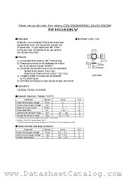 BH6546KV datasheet pdf ROHM