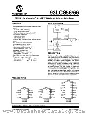 93LC66B-ISN datasheet pdf Microchip