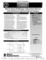 CS8442XN8 datasheet pdf Cherry Semiconductor