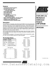 AT27C520-70SC datasheet pdf Atmel
