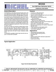 MIC2536-1BM datasheet pdf Micrel Semiconductor