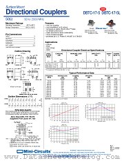 DBTC-17-5 datasheet pdf Mini-Circuits