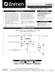 LX8580-00 datasheet pdf Microsemi