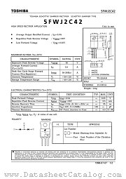 5FWJ2C42 datasheet pdf TOSHIBA