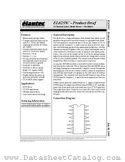 EL6255 datasheet pdf Elantec Semiconductor