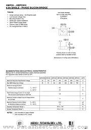 KBPC8 datasheet pdf Semtech