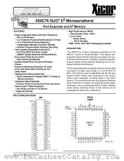 X68C75JM datasheet pdf Xicor