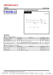 VR60B datasheet pdf Shindengen
