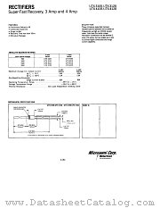 UTX320 datasheet pdf Microsemi