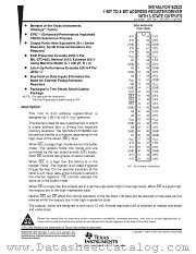 SN74ALVCH162832DGG datasheet pdf Texas Instruments