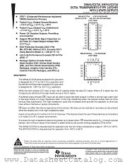 SN54LVC373AW datasheet pdf Texas Instruments