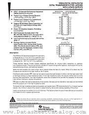 SN54LVC573AJ datasheet pdf Texas Instruments