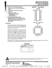 SN54HCT377FK datasheet pdf Texas Instruments