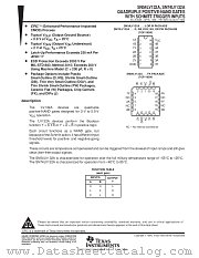 SN54LV132AW datasheet pdf Texas Instruments