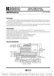 RF5C01A datasheet pdf Ricoh