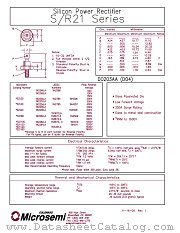 S21 datasheet pdf Microsemi