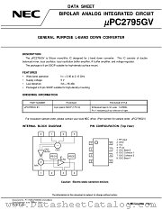 UPC2795 datasheet pdf NEC