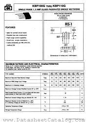 KBP100 datasheet pdf Jinan Gude Electronic Device