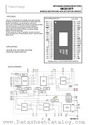 M63010 datasheet pdf Mitsubishi Electric Corporation