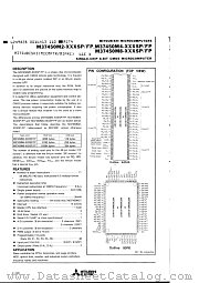 M37450M2-113SP datasheet pdf Mitsubishi Electric Corporation