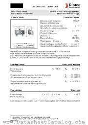 2BZX84C12A datasheet pdf Diotec Elektronische