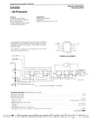 CA3232 datasheet pdf RCA Solid State