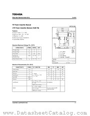 S-AV5 datasheet pdf TOSHIBA