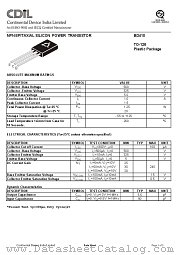 BD410 datasheet pdf Continental Device India Limited