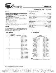 W40S01 datasheet pdf Cypress